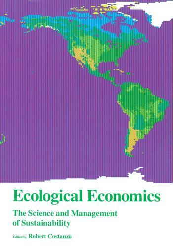 Ecological Economics - The Science And Management Of Sustainability ...